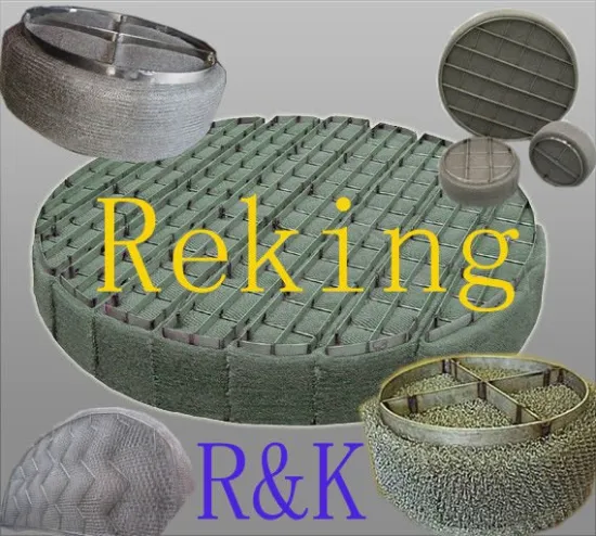 R&K stainless steel wire mesh demister filter pad