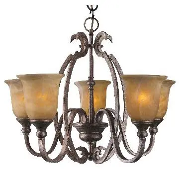 American style lighting fixture chandelier