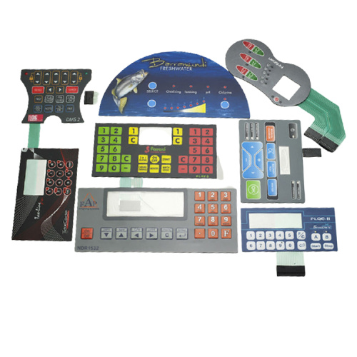 Membrane Switch With Led  customized pc/pet dome switch keyboard with leds Supplier