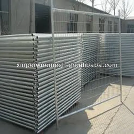 2015Hot sale !! high quality galvanized temporary fence