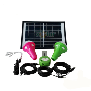Smart CE Portable Solar Lighting Kit - 12W Solar Camping Light Panel