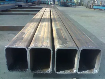 Astm 252 Welded Square Hollow Section, Erw Steel Rectangular Tube
