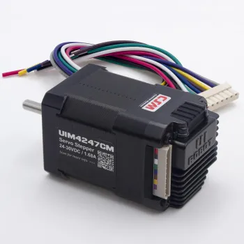 All-in-One NEMA 17 42mm Servo Stepper Motor with Integrated Driver & Controller