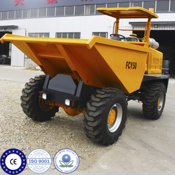 Manufactory CE/EPA Diesel Mini Dumper 3 Ton 4x4 Small Truck Tipper Dumpers for Sale in Chile and Peru