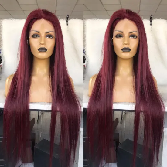 Wholesale 99J Highlight Hd Full Lace Front Wig Human Hair Mink Brazilian Virgin Human Hair Lace Frontal Wigs For Black Women