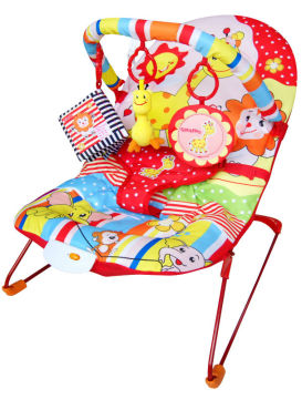 Animal Paradise Baby Bouncer, light weighted musical baby rocker cradles with lovely toys