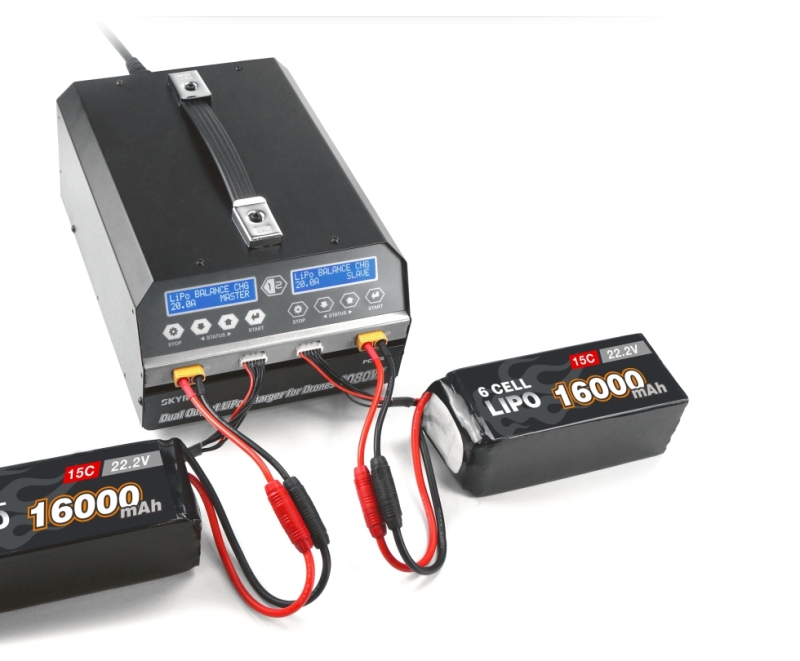 PC1080 20A Dual Lithium Battery Charger for UAV