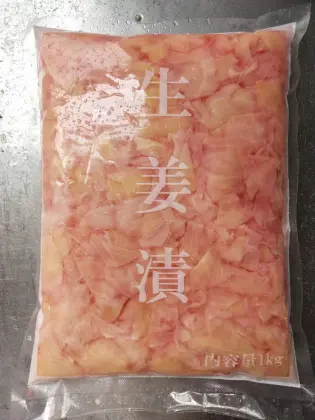 1kg premium quality pickled sushi ginger for Japan