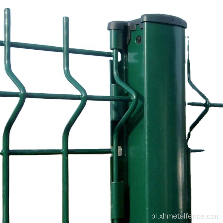 Ogrodowe pvc spawane ogrodzenie siatki 3D