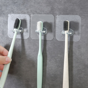 Transparent Bathroom Accessories Set Multi-function Toothbrush Holder Toothpaste Dispenser Holder Toothbrush Rack Bathroom