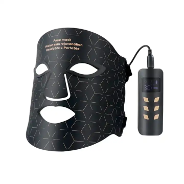 Rotlichttherapie führte die Gesichtsmaske für Hautverjüngung und Anti-Acne