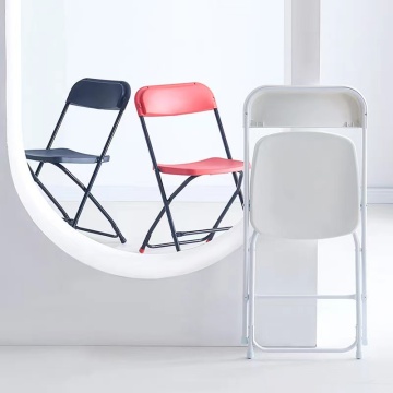 Affordable High-Quality White Plastic Folding Chairs for Outdoor Events and Parties