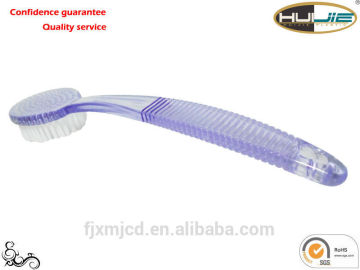 Bath brush - CB-0013(Long-Hndled Bath Brush Transparent Purple)