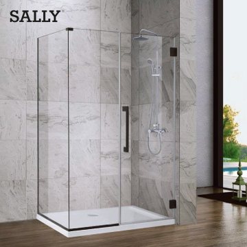 Porte de douche à charnière Enclos de salle de bain Sally