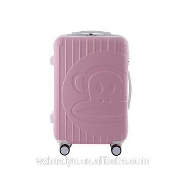 ABS monkey pattern luggage carry-on suitcase
