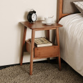 Бамбук минималистский прикроватный стол