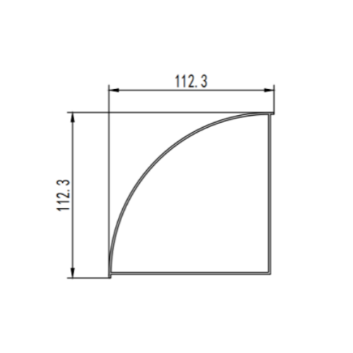 Door frame corner aluminium profile extrusion mold