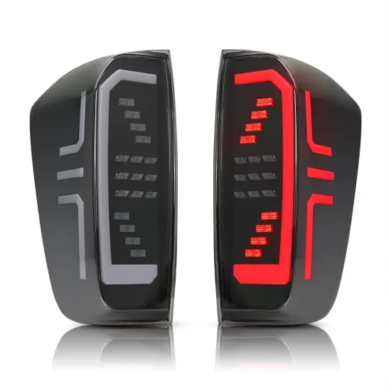 New Design LED Taillight with Sequential Turning Signal for Frontier Navara NP300 D23 PRO4X (2015-2021)