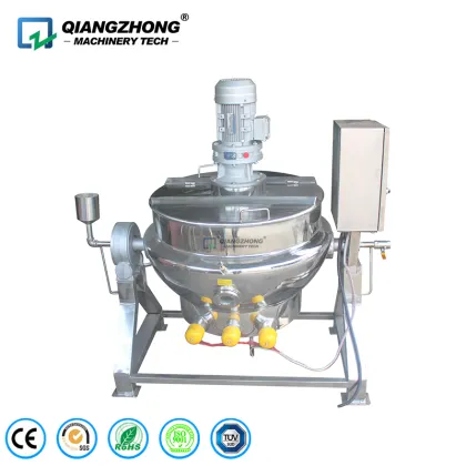 Industrial Oil Jacketed Cooking Pot for Sugar Boiling