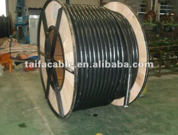 XLPE/PVC specification electric cable size