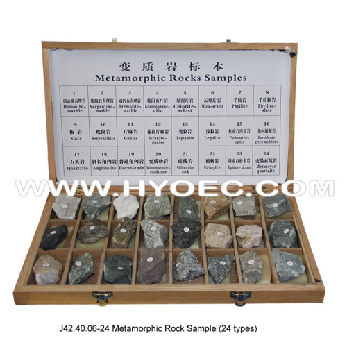 Metamorphic Rock Sample (24 types)-J42.40.06-24