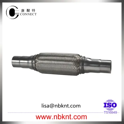 Auto Parts Exhaust Flex Pipe With Nipples