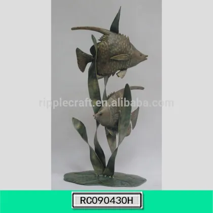 Tropical Wrought Iron Garden and Outdoor Decor