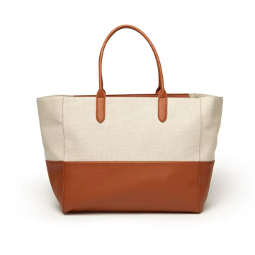 Customized Logo Waterproof Travel Ladies Large Capacity Luxury Leather Tote Bag