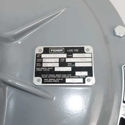 FISHER Gas Pressure Reducing Valves - Pressure-Resistant 4.1bar 133L