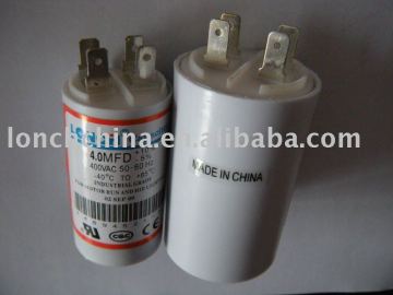 CBB60 capacitor/ run capacitor/ lighting capacitor