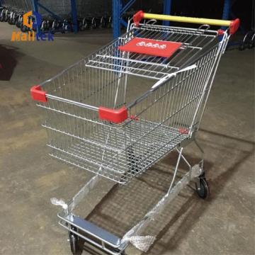 Grocery Australia PU wheels Shopping Trolley