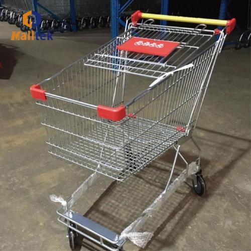 Foldable Grocery Cart Grocery Australia PU wheels Shopping Trolley Manufactory