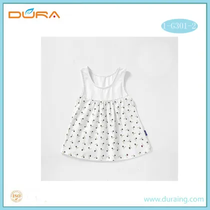 Girl`s Sleeveless Cotton Vest