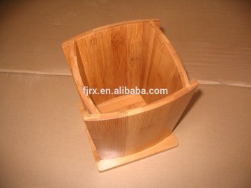 bamboo utensil holder