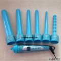 Teal Crystal hår Curling wand fat-hår styling-verktyg