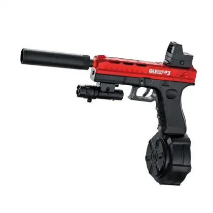 Best Selling Electric Toy Gun: The G Lock Shooting Game Gel Splat Blaster - 7-8mm Splatter Gun