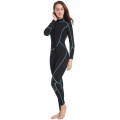 Seaskin Ladies الأمامية zip scuba scuba skinsuit