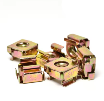 Galvanized Carbon Steel Cage Nuts Square for Electronics