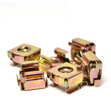 Quadrado de porcas de gaiola de aço carbono galvanizado para eletrônicos