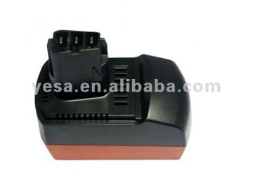 14.4V, 2000mAh, Ni-Cd, Cordless Power tools battery for METABO 6.25475 6.25476