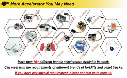 OEM Electric Throttle Curtis ET-126 Parts for EP Electric Forklift