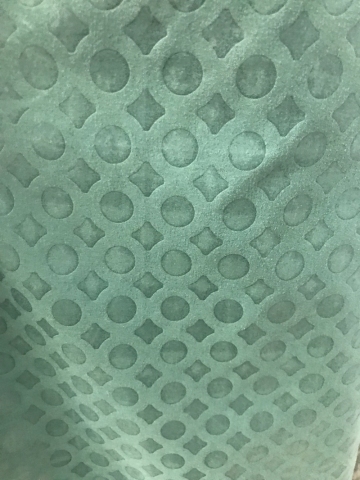 Geometric Embossed Design Fabrics