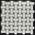 White Weaving Design Porcelain Mosaic