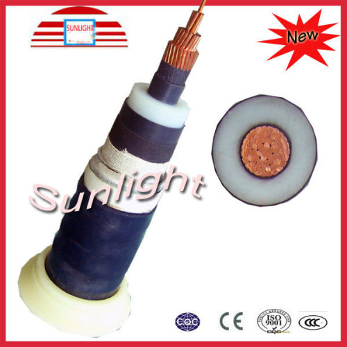 Flame Retardant High Voltage Xlpe-insulated Power Cable 220 Kv / 1 * 2500mm