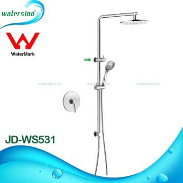 New arrival single lever polished chrome shower mixer tap water faucet