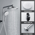 Round Combination Shower Rail