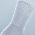 προσαρμοσμένες διαβητικές κάλτσες αναπνεύσιμο βαμβάκι λευκό χρώμα