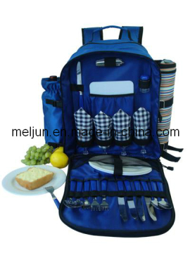 Fashion Multifuction Blue Picnic Bag