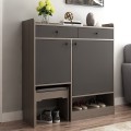 Modern Wooden Shoe Cabinet With Storage