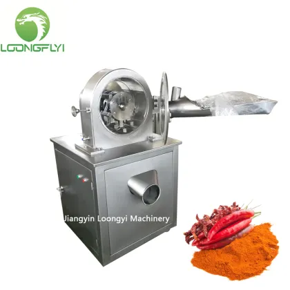 Plastic jujube hammer mill herb grinder machine